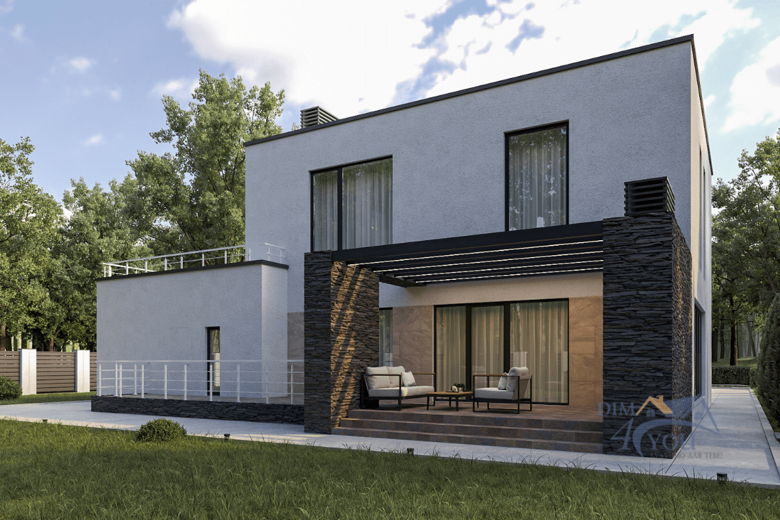 Проект будинку Кіра - Візуалізація 1