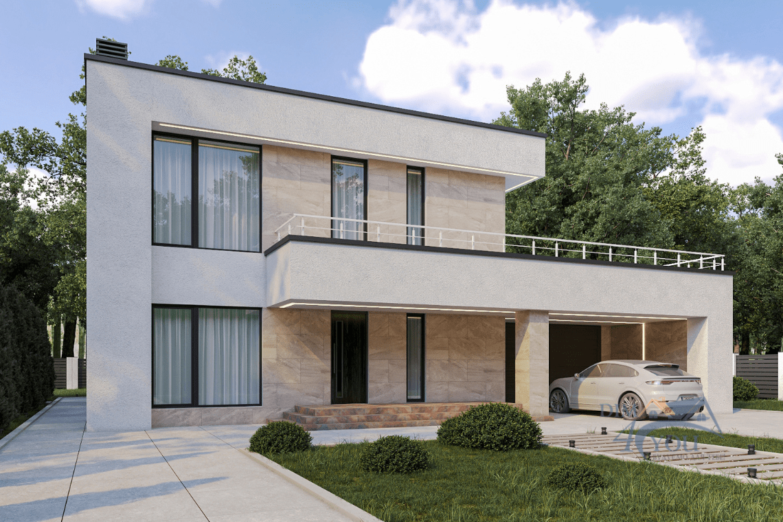 Проект будинку Кіра - Візуалізація 2