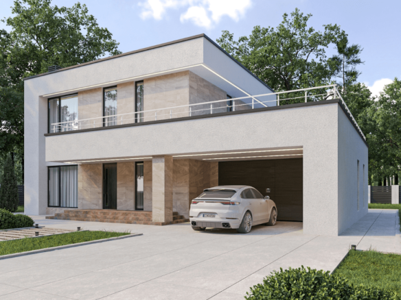 Проект будинку Кіра - Візуалізація