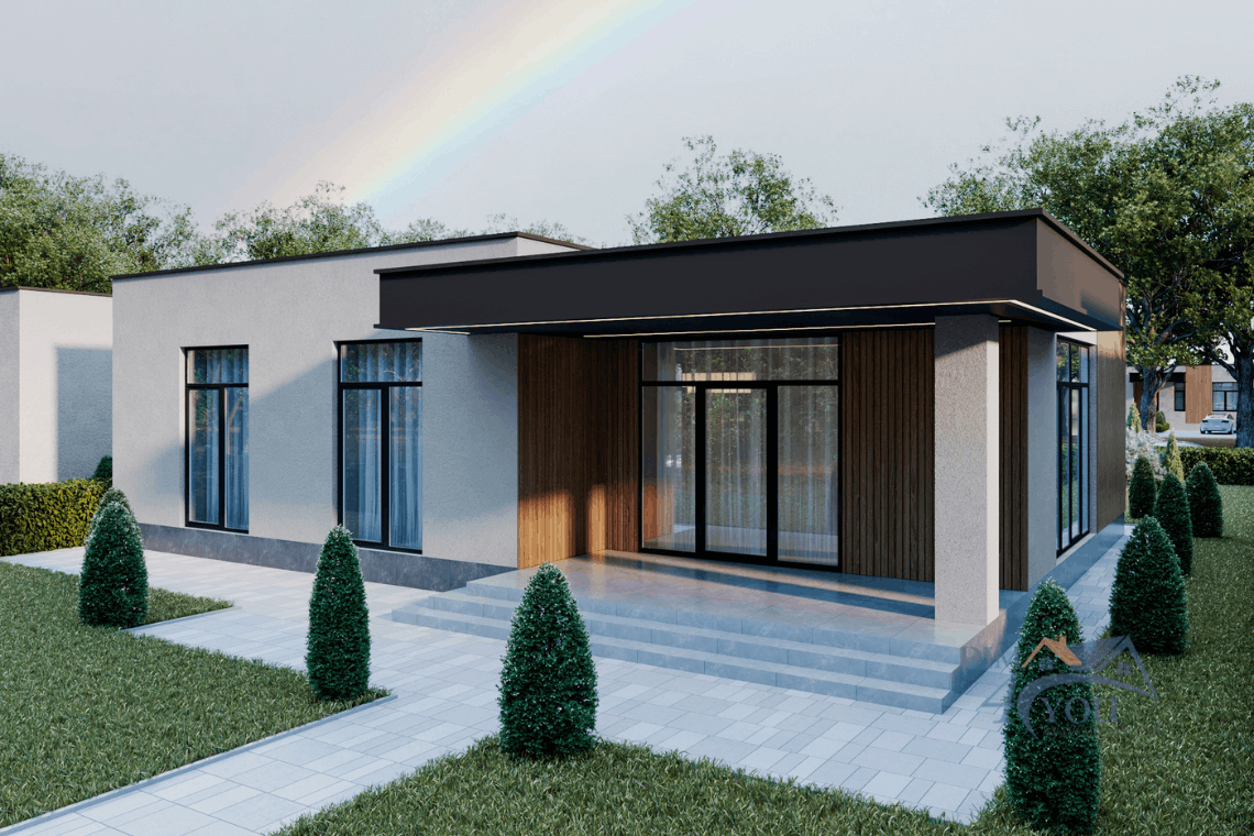 Проект будинку Ентоні - Візуалізація 1